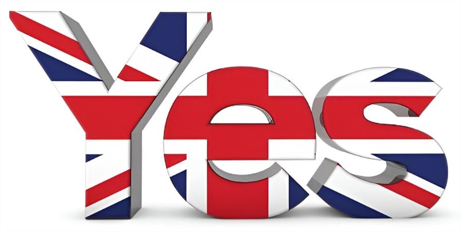 yes english logo